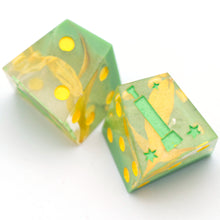 Load image into Gallery viewer, Sunflower Fields - Chiral d6 Pair
